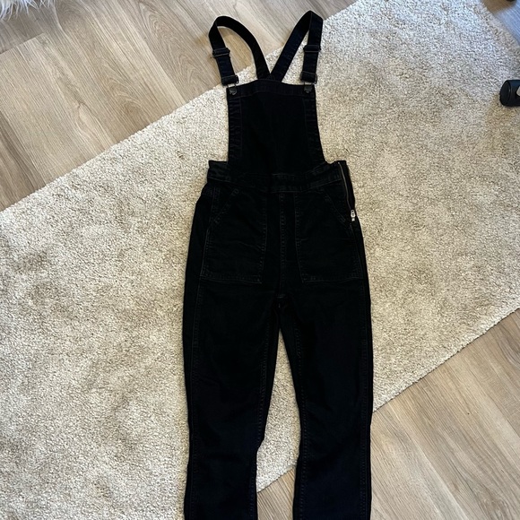 Madewell Skinny Denim Overalls - Picture 3 of 11